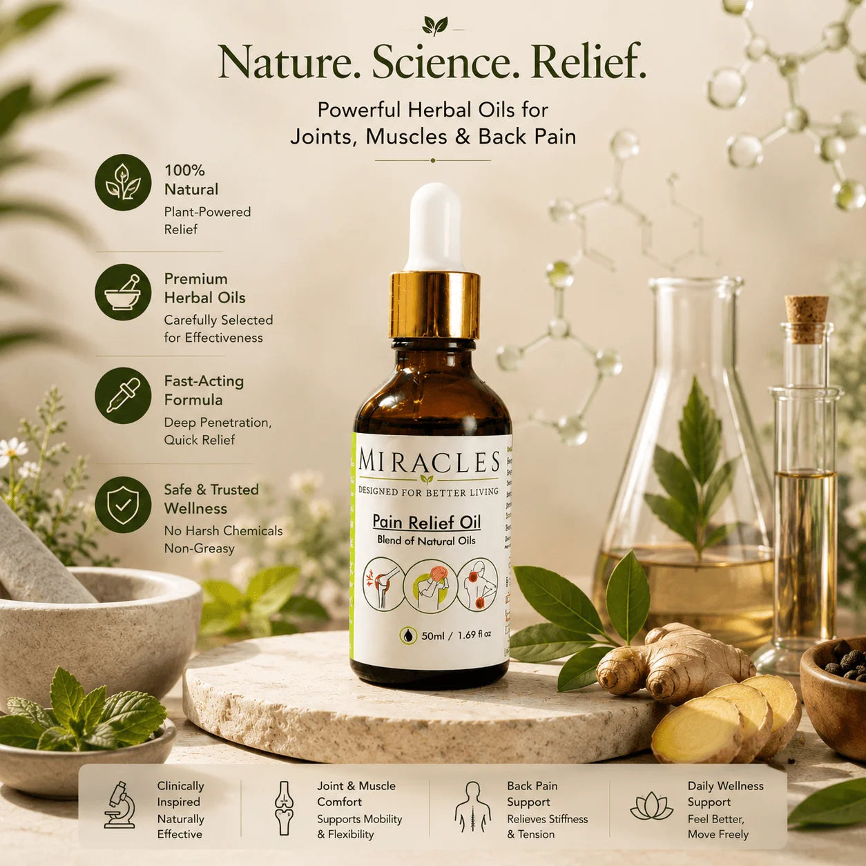 MIRACLES™ Pain Relief Oil